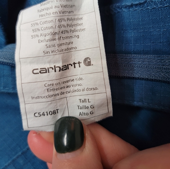 Mens Carhartt Scrubs XL top and Lg pants - Picture 5 of 6